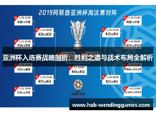 亚洲杯入选赛战略剖析：胜利之道与战术布局全解析